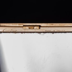 Cartier gold and enamel vanity case — image 5
