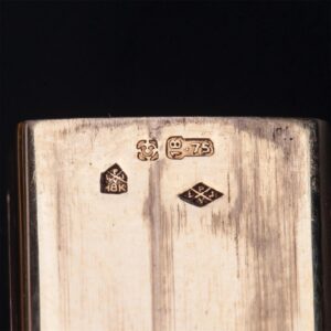 Cartier gold and enamel vanity case — image 6