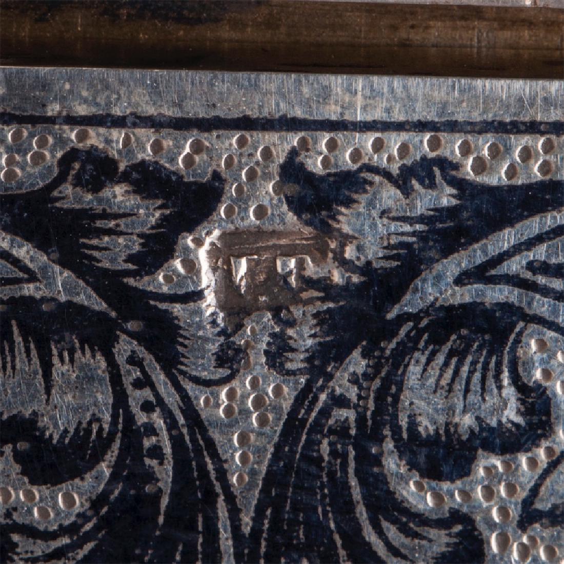 Imperial Russian silver niello box — image 7