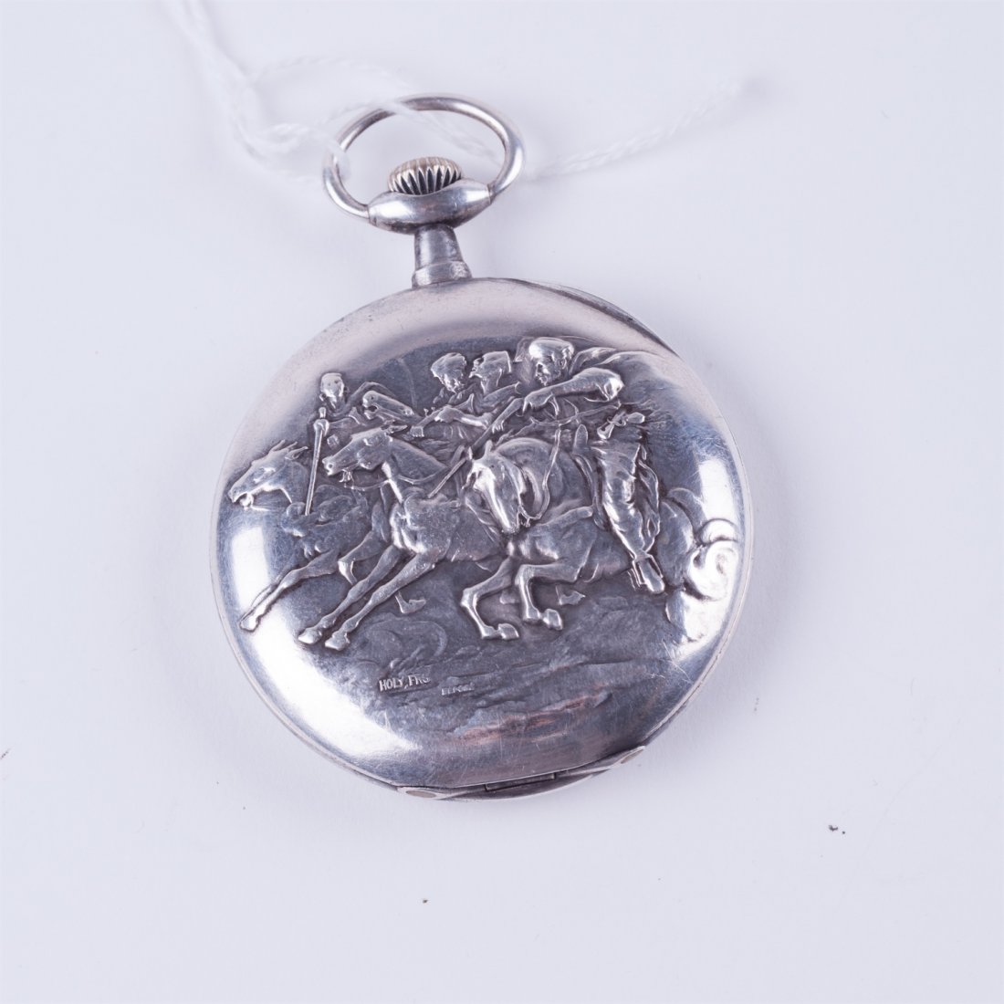 Rare Silver "Borel Fils&Co" shooting contest watch. — image 2