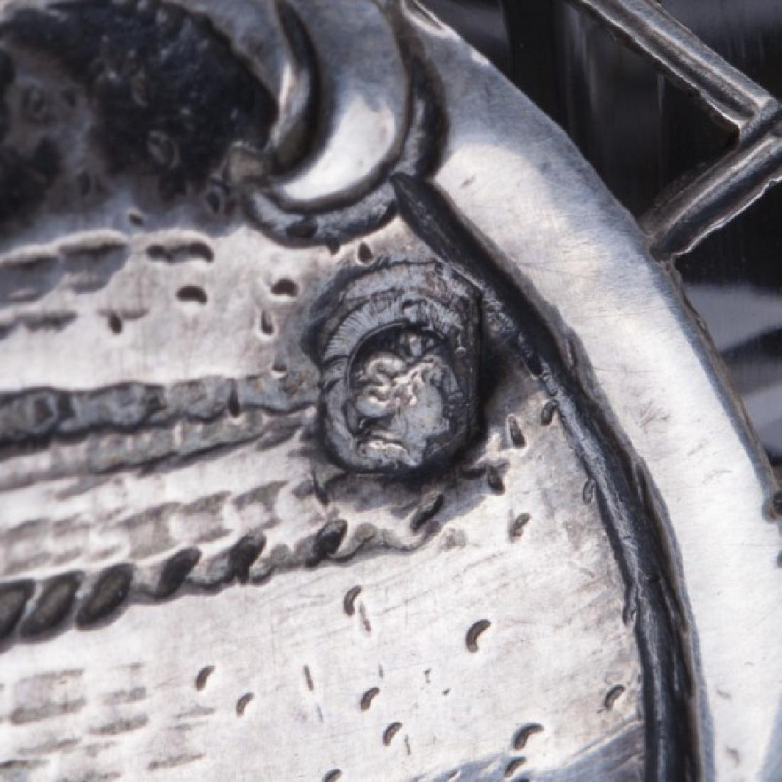 Antique French silver decanter — image 8