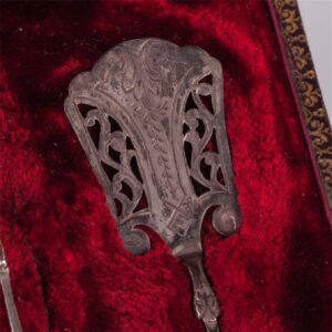 Antique French silver serving set of 6 pieces — image 2