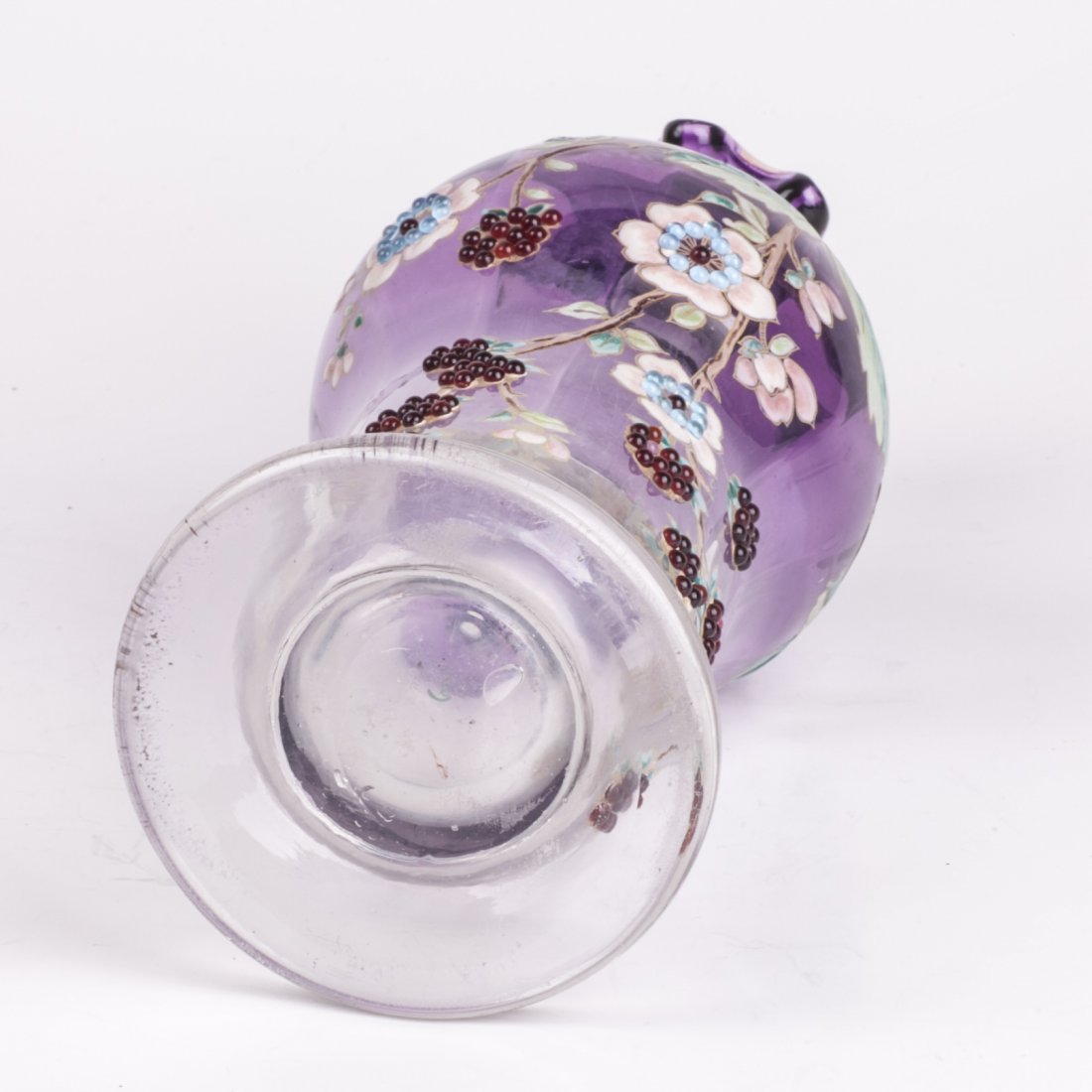 Antique French vase with beautiful painting on the — image 4