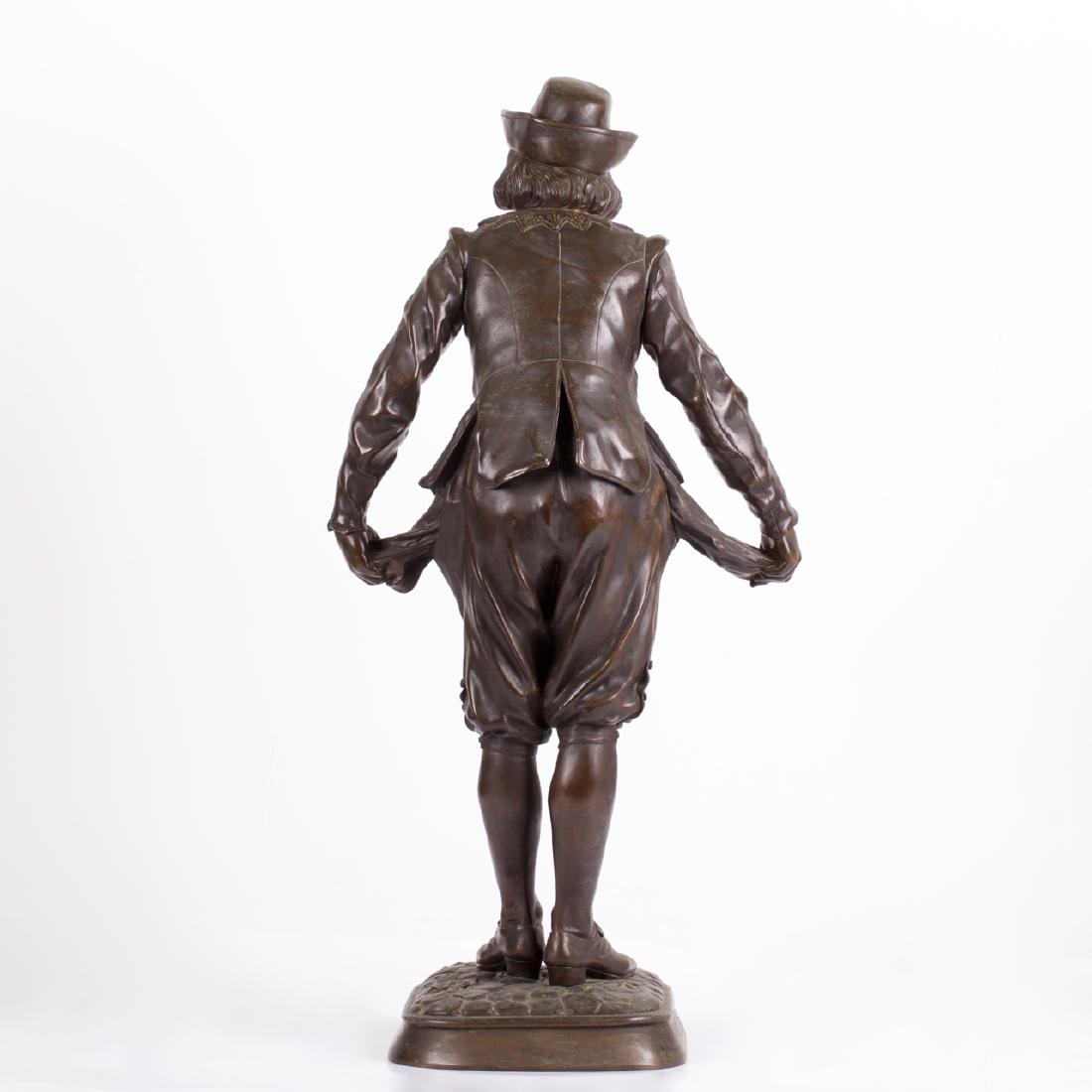 "Pas de Chance" bronze sculpture by Steiner — image 10