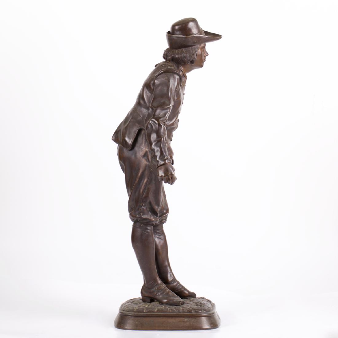 "Pas de Chance" bronze sculpture by Steiner — image 11