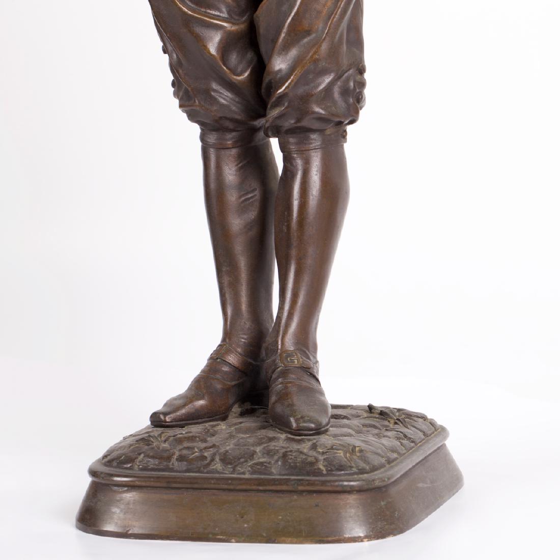 "Pas de Chance" bronze sculpture by Steiner — image 3