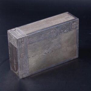 Russian Imperial silver cigar box. Ovchinnikov — image 3