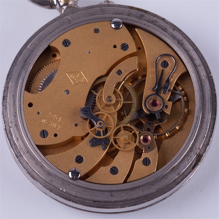 Early russian marine chronometer deck watch. — image 3