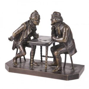 Bronze figure "Gamblers" — image 1
