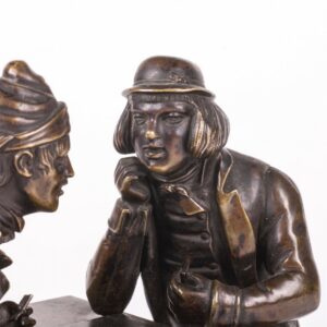 Bronze figure "Gamblers" — image 2