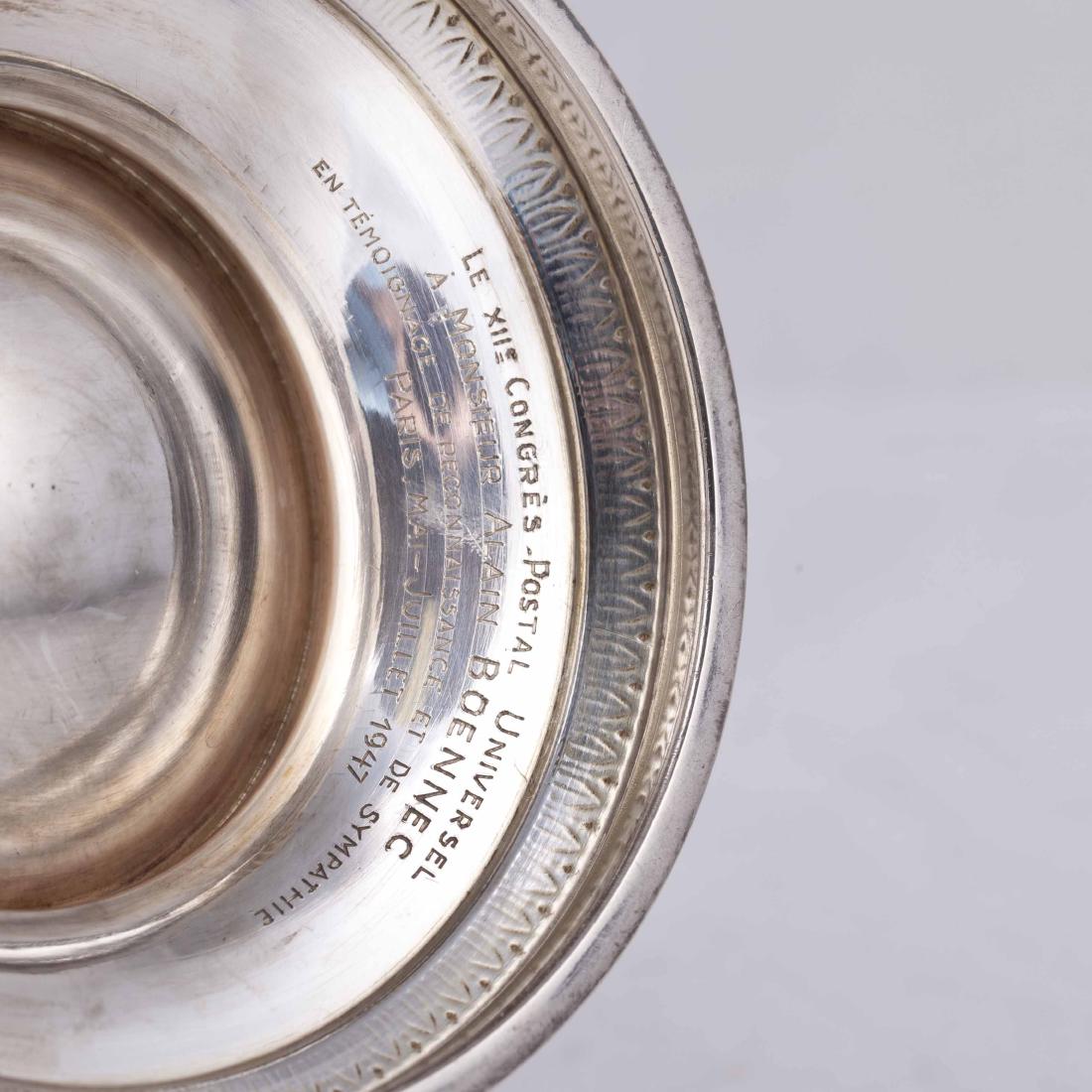 French silver presentation coffee pot — image 2