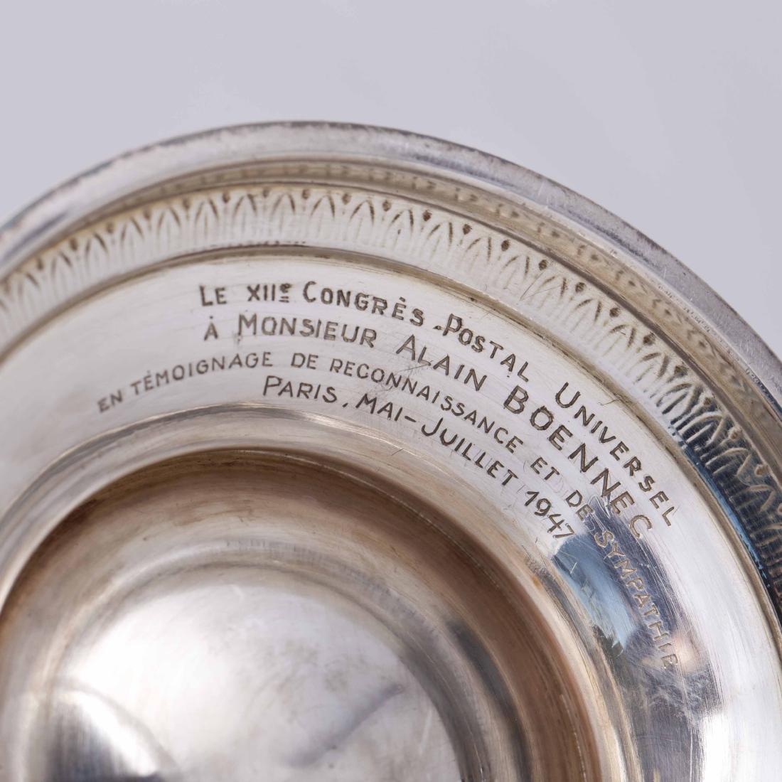 French silver presentation coffee pot — image 4
