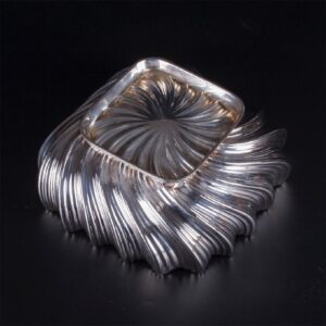 Antique French silver candy dish — image 4