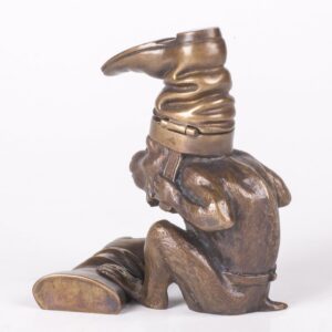 Bronze ashtray "Smoking monkey". — image 3
