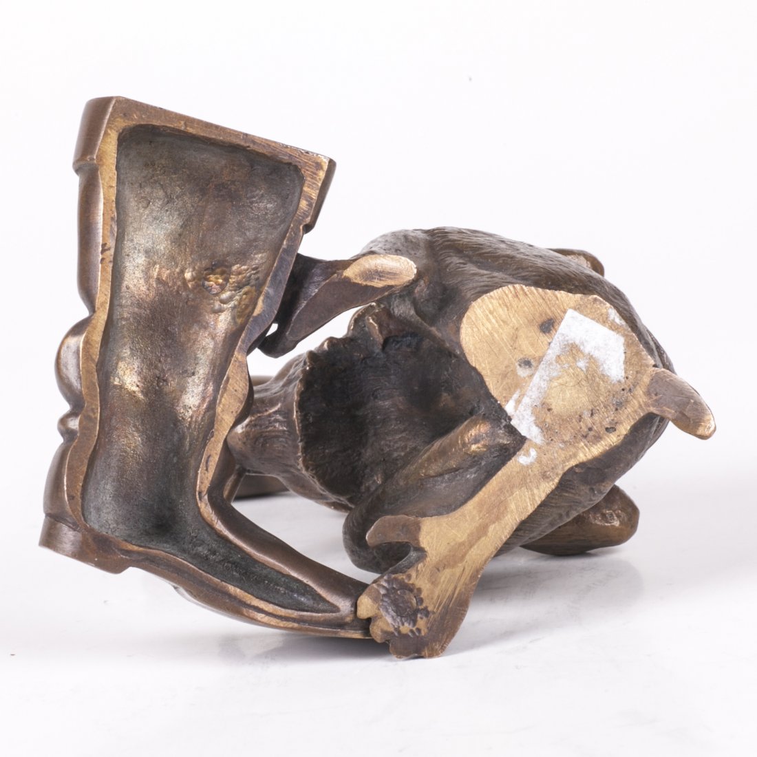 Bronze ashtray "Smoking monkey". — image 4
