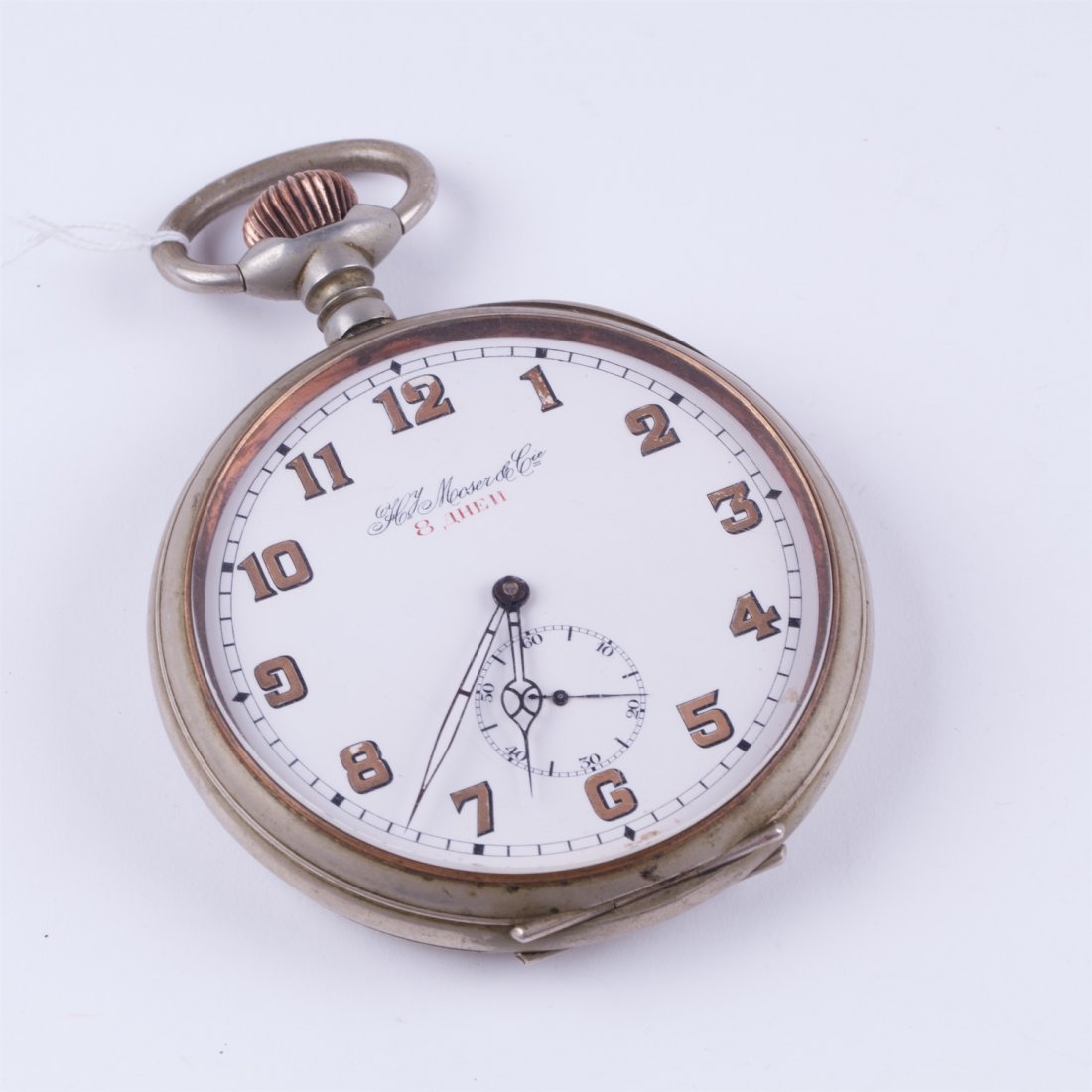 Rare eight days very large pocket watch Henry Moser. — image 1