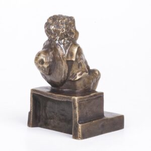 â€œDevant Le Guignolâ€ bronze sculpture by Juan Clara — image 2