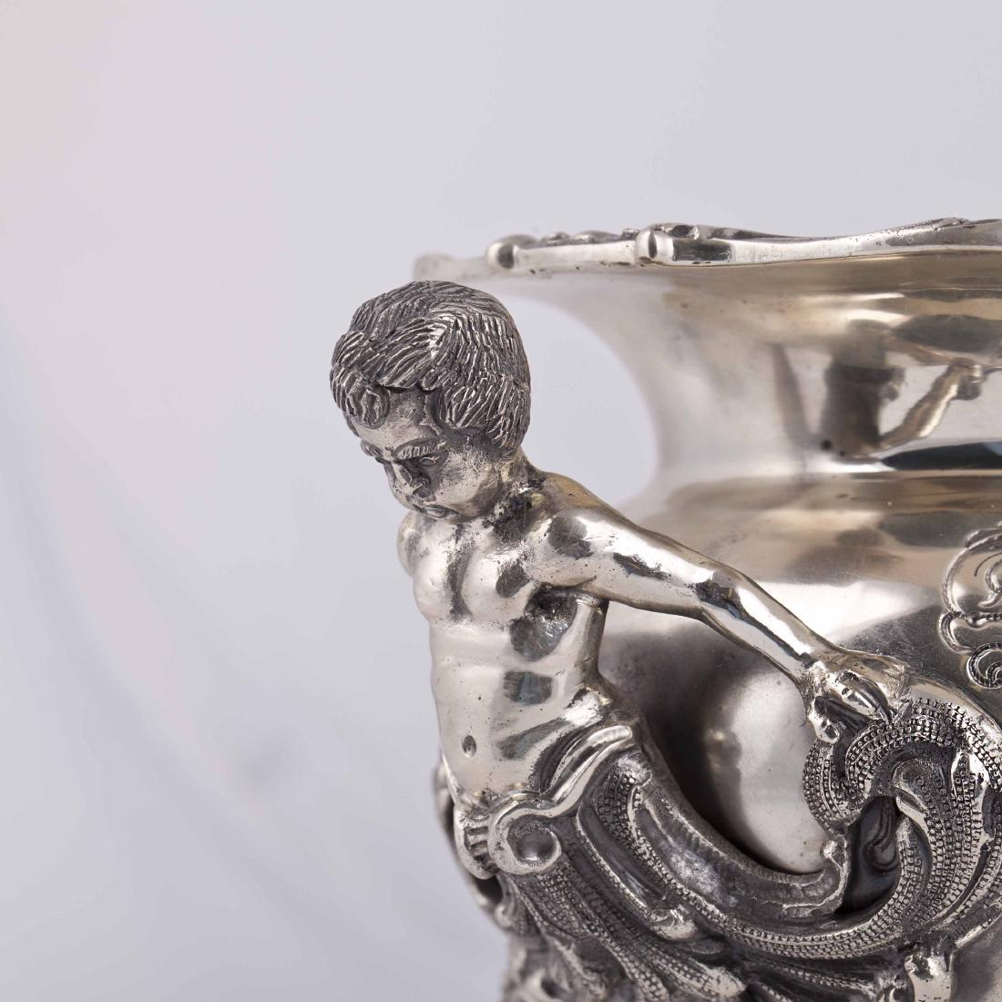 Italian silver flower pot — image 5