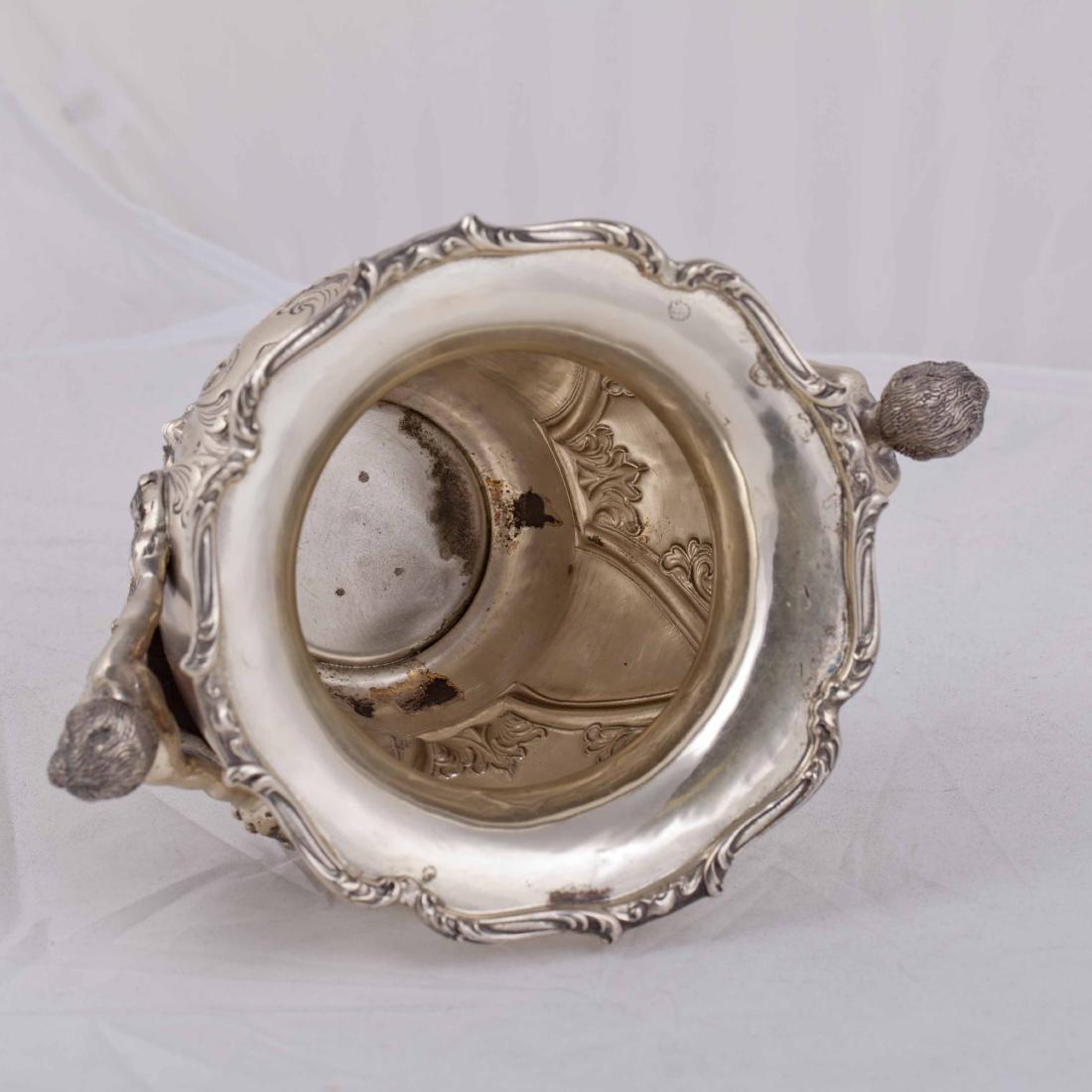 Italian silver flower pot — image 6