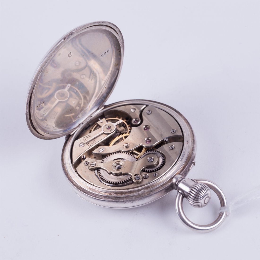 Very rare Russian Presentation Pocket watch in Silver — image 5