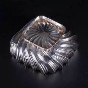 Antique French silver candy dish — image 4