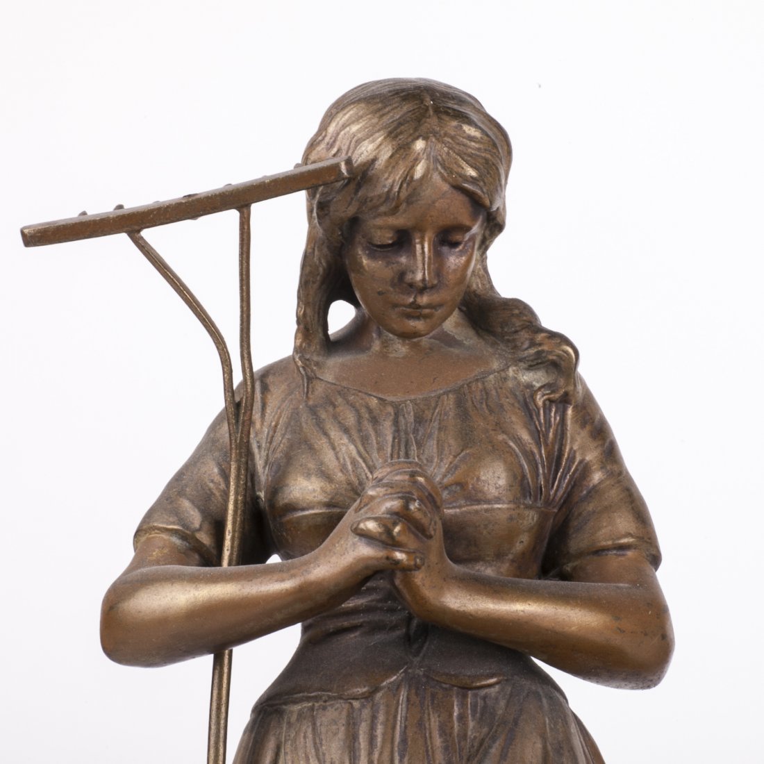 Art nouveau desk lamp — image 4