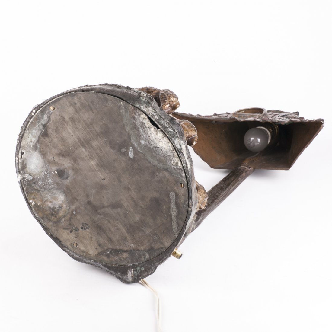 Art nouveau desk lamp — image 8
