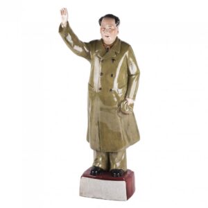 Antique huge porcelain figure of Mao Zedong — image 1