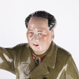 Antique huge porcelain figure of Mao Zedong — image 2