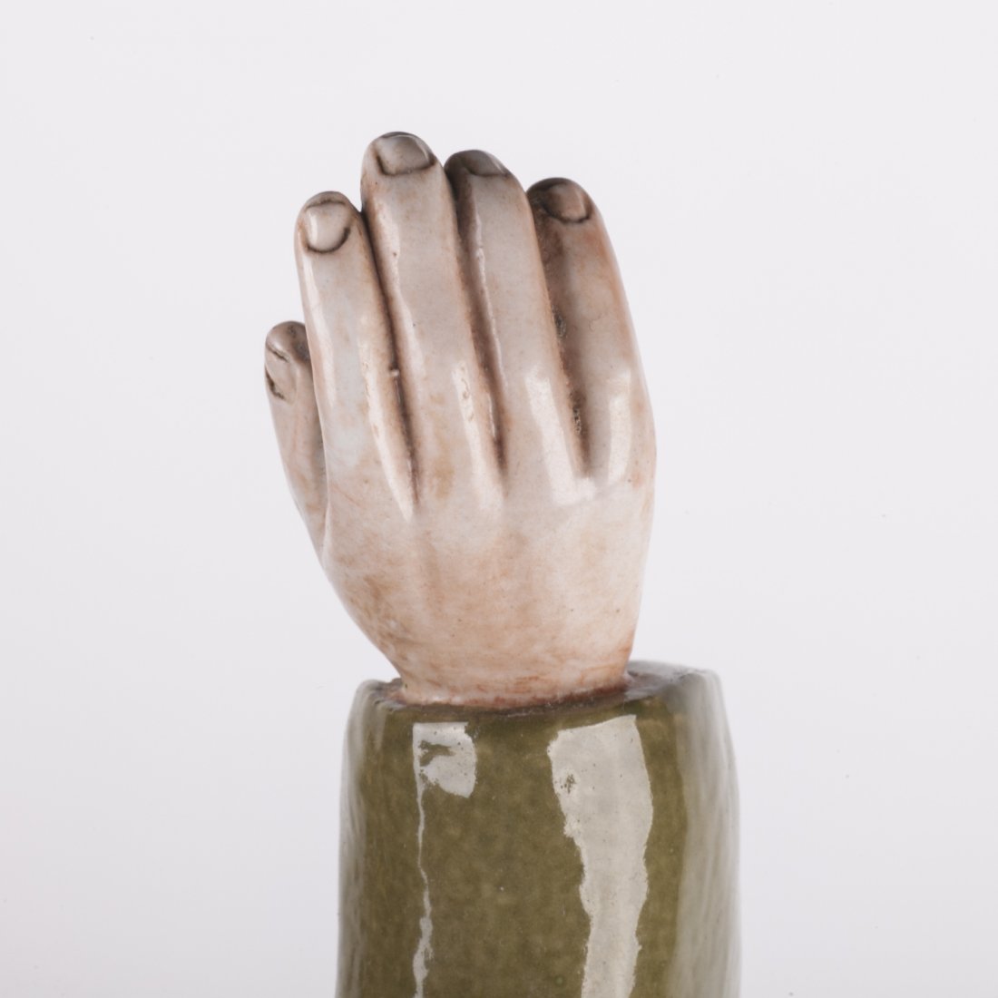 Antique huge porcelain figure of Mao Zedong — image 6