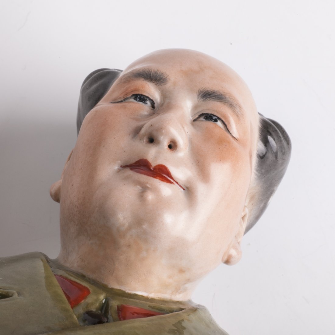 Antique huge porcelain figure of Mao Zedong — image 9