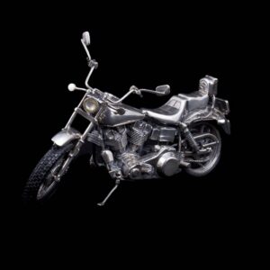 Model of silver bike by Medusa Ora — image 1