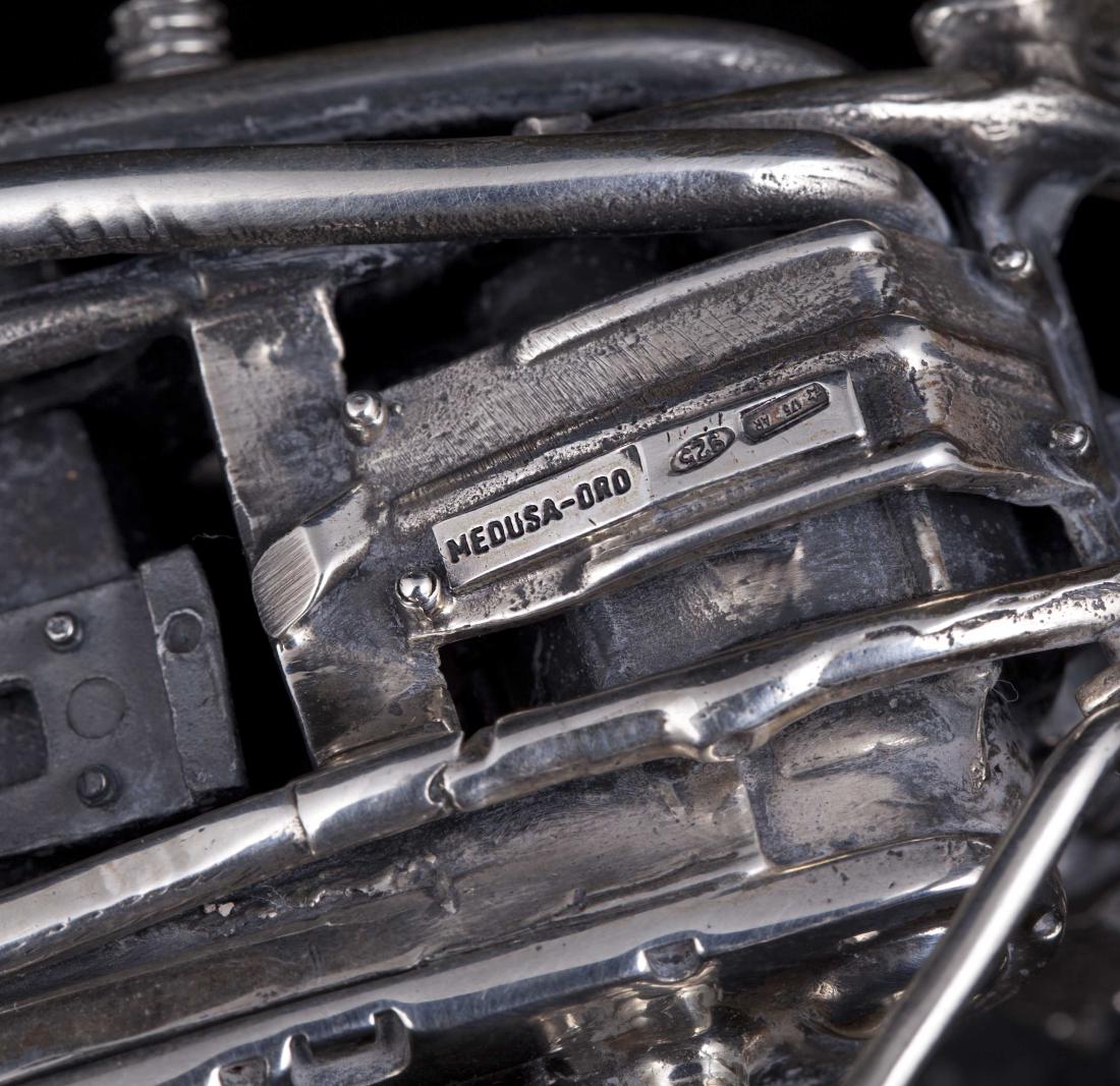 Model of silver bike by Medusa Ora — image 7