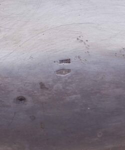 Huge antique silver fruit bowl — image 5