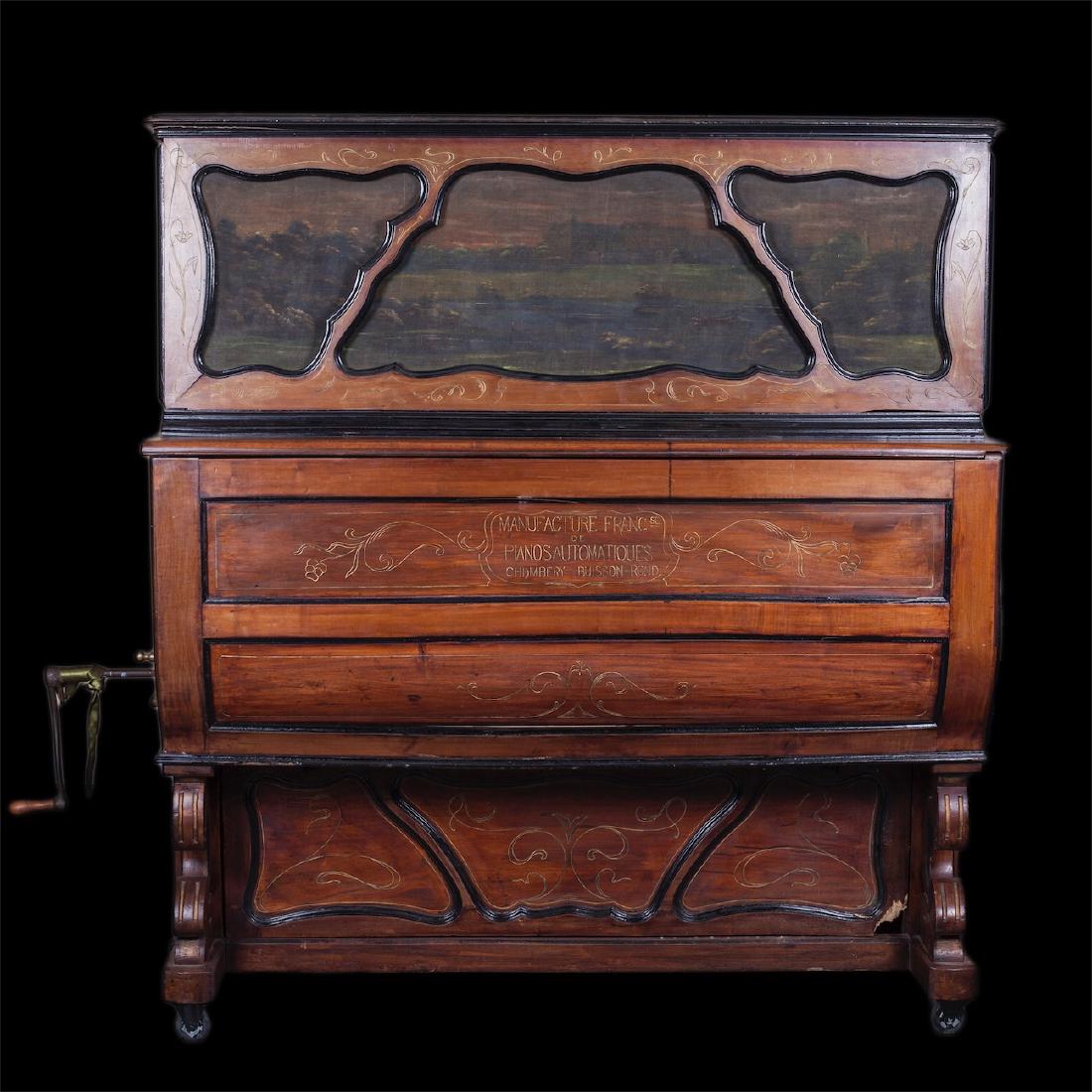 Antique barrel piano with coin and drums, for Pubs — image 1