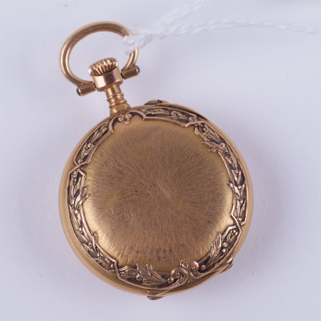 Open face gold pocket watch. — image 2