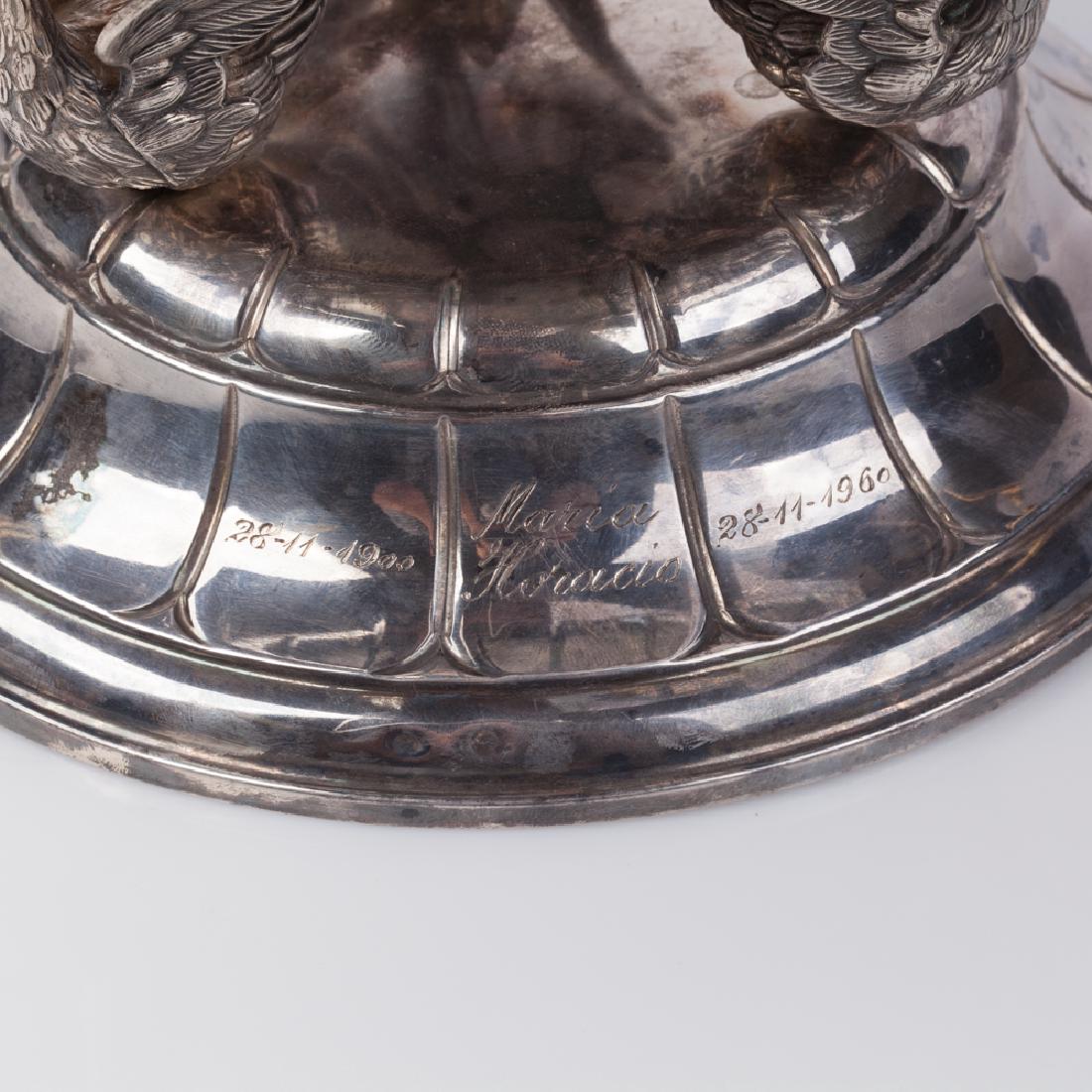 Spain silver candy bowl — image 3