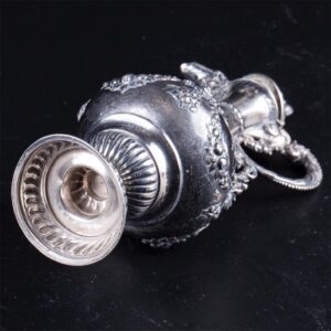 Antique German silver water/milk jar — image 5