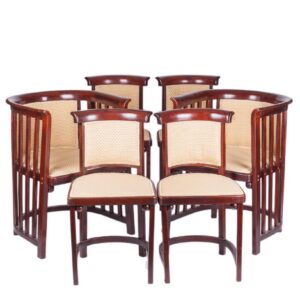 Antique set of furniture by J & J. KOHN, Wien, Austria — image 1