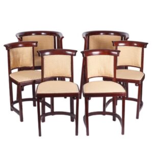 Antique set of furniture by J & J. KOHN, Wien, Austria — image 2