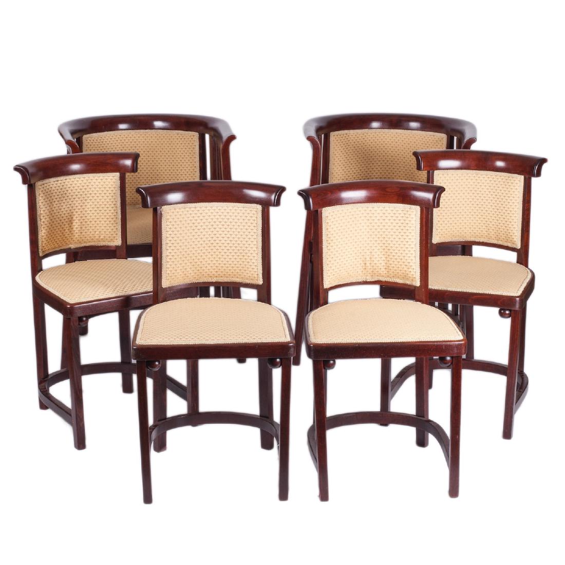 Antique set of furniture by J & J. KOHN, Wien, Austria — image 2