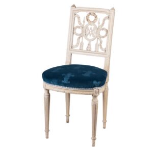 18th century French chair with Marie Antoinette — image 1