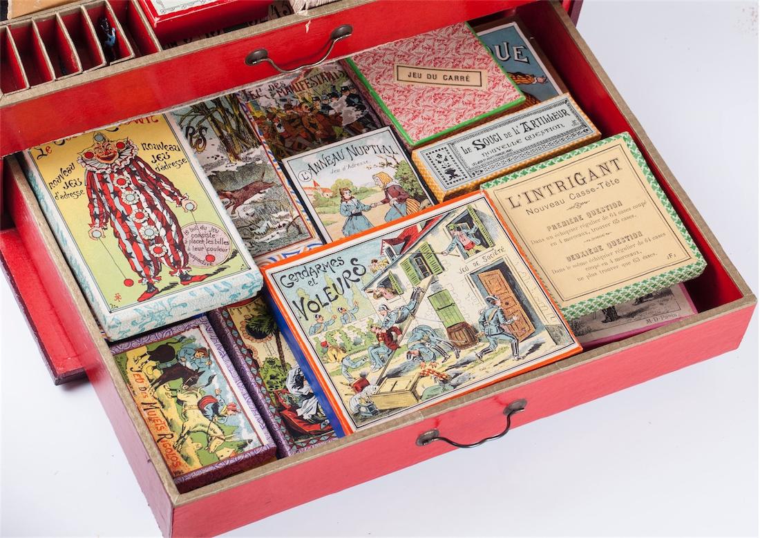 Antique 19th century French table-top games set — image 4