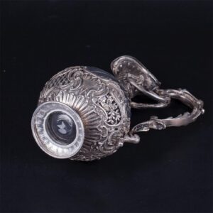 Antique French silver water jug — image 6