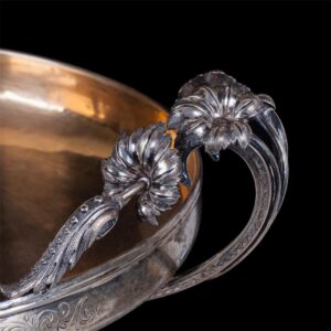 Massive silver figural centerpiece. L.Larson&Co — image 3