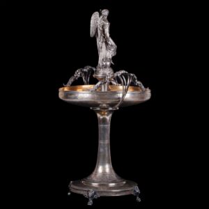 Massive silver figural centerpiece. L.Larson&Co — image 5