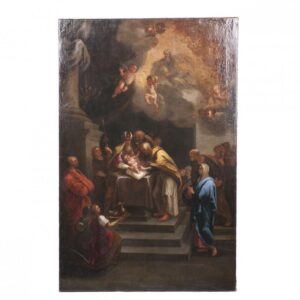 Oil on canvas painting â€œThe rite of circumcisionâ€ — image 1