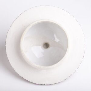 Huge antique porcelain vase with painting — image 3