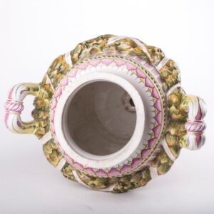 Huge antique porcelain vase with painting — image 5