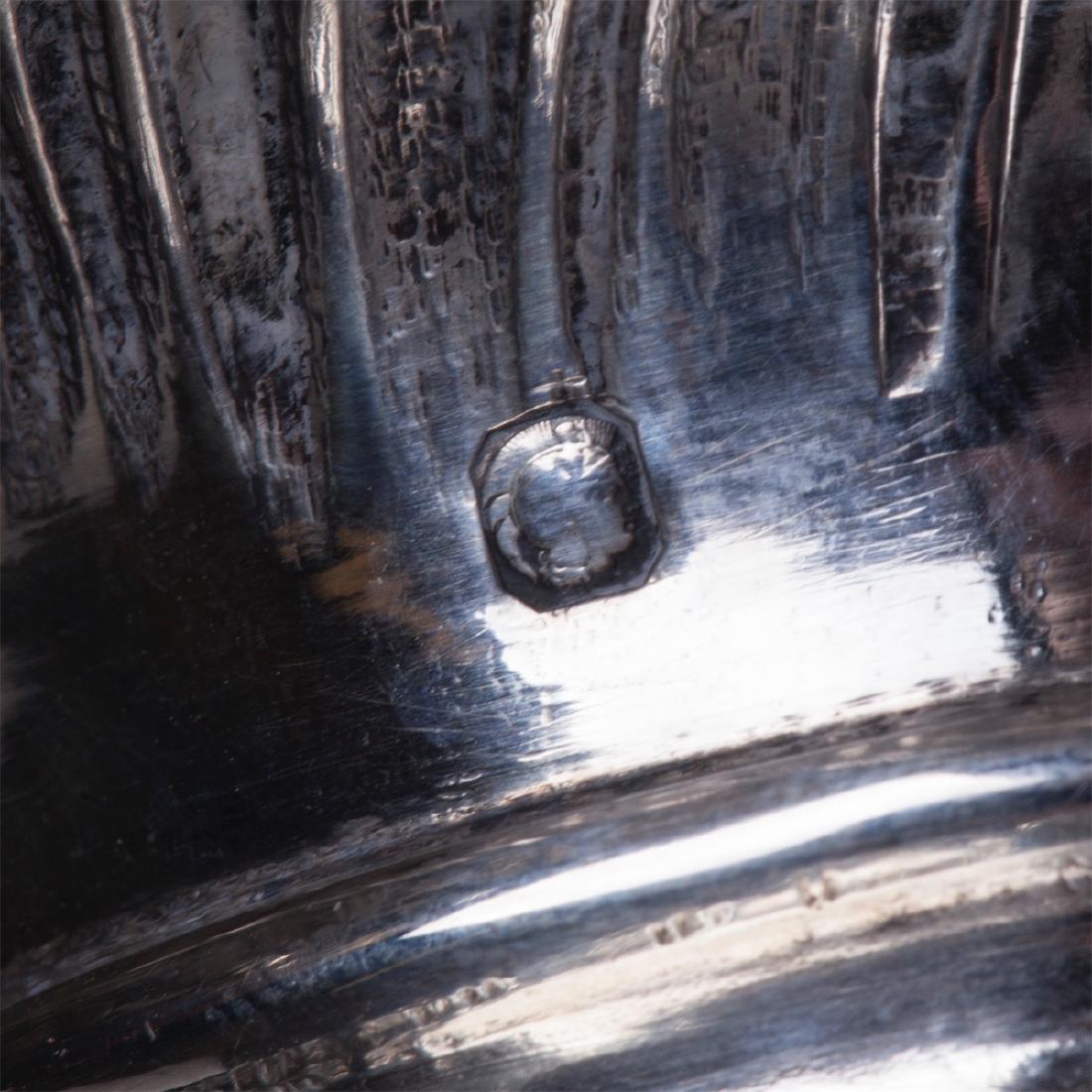 Antique French silver mounted decanter — image 8
